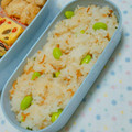 まあまま☆0403's cooksnap of when they made ☆ちりめん山椒と枝豆のおこわ☆.