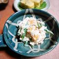 ＴＯＭＯＷＡＴ's cooksnap of when they made 柿とアスパラの白和え♪♪♪.