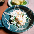 ＴＯＭＯＷＡＴ's cooksnap of when they made 柿とアスパラの白和え♪♪♪.