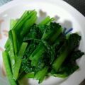 sorairoha's cooksnap of when they made 超簡単★時短レシピ 小松菜のお浸し.