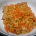 J・0505's cooksnap of when they made 超簡単がっつりキムチ炒飯☆.