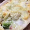 nico•u•♪'s cooksnap of when they made お餅でアボカドグラタン.
