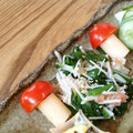 二角形's cooksnap of when they made 副菜に❀ほうれん草とえのきの明太和え.
