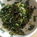 クックANLLO1☆'s cooksnap of when they made 栄養たっぷり大根葉のふりかけ.
