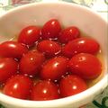 Megみんみん★彡's cooksnap of when they made ミニトマトの簡単スイートピクルス♪.