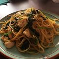 クックZRNELA☆'s cooksnap of when they made ランチ！ほうれん草のさっぱり和風パスタ.