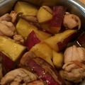 あやてら2570's cooksnap of when they made 鶏もも肉とさつまいものこっくり煮.