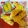 ろこずkitchen's cooksnap of when they made オーブントースタde焼く！さつまいもパイ.