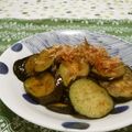 赤い電話's cooksnap of when they made すき家帰りに♪超簡単！ナスの甘辛炒め.