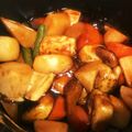 may_uko's cooksnap of when they made 夏野菜たっぷり！黒酢あんかけ唐揚げ.