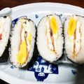 ゆーchanまま's cooksnap of when they made ベーコンエッグおにぎらず.