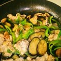 クックNM57TE☆'s cooksnap of when they made 【10分】ナスとピーマン、豚肉の中華炒め.