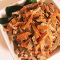 yumyumimi's cooksnap of when they made レンジで簡単♪チキンとゴボウのサラダ♡.