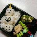 eiyoushi's cooksnap of when they made お月見☆だんご三兄弟☆簡単♡キャラ弁.
