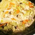 さまーどりーむ's cooksnap of when they made キャベツと豚肉のプチ豆乳鍋.