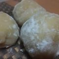 hiro0317's cooksnap of when they made 電子レンジで簡単★もちもちさつま芋大福.