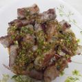 ただよう水草's cooksnap of when they made 絶品✨長ネギの豚肉巻き〜ネギソースがけ〜.