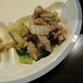 さぁ★たぁ★'s cooksnap of when they made 白菜、青梗菜、豚肉の塩あん炒め.