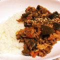クック9GMBVF☆'s cooksnap of when they made ナスと豚細切れのドライカレー風炒め.