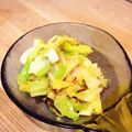 二角形's cooksnap of when they made 梅干と塩昆布で♪簡単キャベツサラダ.