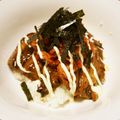 まひわ's cooksnap of when they made さんま缶とキムチの☆すし丼.