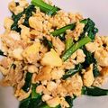 てりとみ's cooksnap of when they made 豆腐とたまごのチャンプルー.