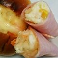 シナモシナモ's cooksnap of when they made ポテトサラダのハム巻き☆.