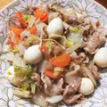 ハルharu母さん's cooksnap of when they made 八宝菜風！豚バラと白菜の炒め物.
