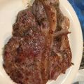 makosaka's cooksnap of when they made ラム肉のハーブステーキ.