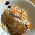 しあわせぶた's cooksnap of when they made 簡単！鰤の甘味噌蒸し.