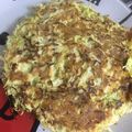 やーしー's cooksnap of when they made 簡単！たっぷりキャベツの卵焼き.