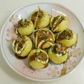 mami99's cooksnap of when they made しいたけのポテトチーズボール♫たこ焼き風.