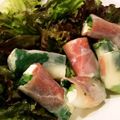 グーママ♪'s cooksnap of when they made 【農家のレシピ】水菜の生春巻き.
