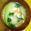 クック0VR0NQ☆'s cooksnap of when they made 体があったまる！青梗菜の中華スープ♪.