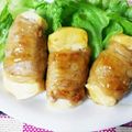ロコナ's cooksnap of when they made ➏　肉巻豆腐の甘醤油焼き　➏.