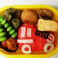 KRRママ's cooksnap of when they made デコ弁◆消防車.