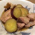 こっぷぽ～ん's cooksnap of when they made 鶏肉とさつまいもの甘辛煮.