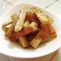 nasubeam's cooksnap of when they made ごぼうのバターソテー♬♫.