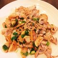 のんのん♡♬'s cooksnap of when they made 豚肉と長いものポン酢炒め.
