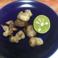 akipopc's cooksnap of when they made 鮭白子の塩焼き.