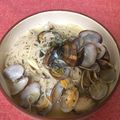 ナピト's cooksnap of when they made エノキでかさ増し　ボンゴレ蕎麦.