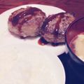 bxb's cooksnap of when they made ハンバーグ＊基本レシピ.