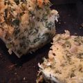 藍川咲's cooksnap of when they made かぶの葉で！ケークサレ。.