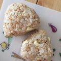 ⑤児の母's cooksnap of when they made おかかチーズおにぎり☆幼児食.