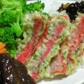 いこたん's cooksnap of when they made カニカマでもっちり磯辺上げ☆★.