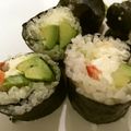 クックFMUWEL☆'s cooksnap of when they made 巻き寿司☆クリチ海老マヨ.