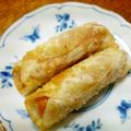 B子chan's cooksnap of when they made ∮餃子の皮でカリッと♬♪ソーセージ揚げ∮.