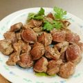 ともみろ's cooksnap of when they made MY定番つまみ：砂肝炒め.