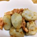 こなちゃん's cooksnap of when they made 里芋のベーコン炒め.