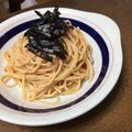 pochilala's cooksnap of when they made 材料3つでたらこスパ.